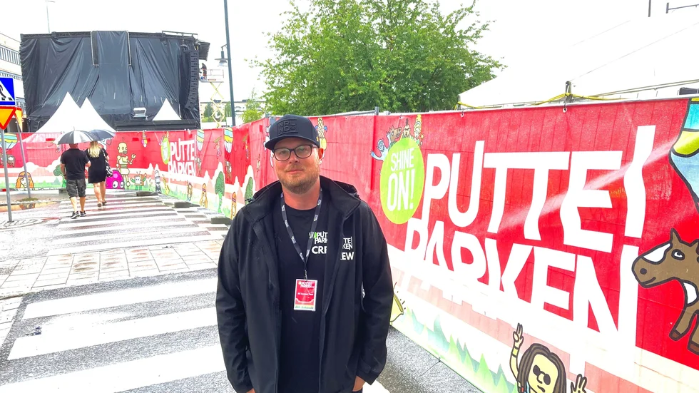 Robin Lindquist från Luleå arbetar som projektledare för Putte i parken, som är ett värmländskt företag.