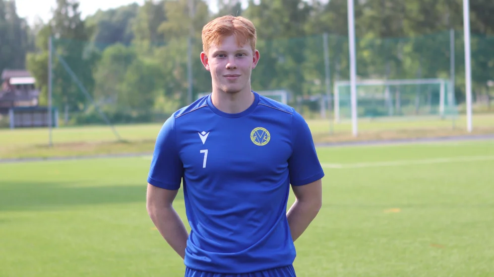 Joel Puman, ett av vårens nyförvärv hos VFC