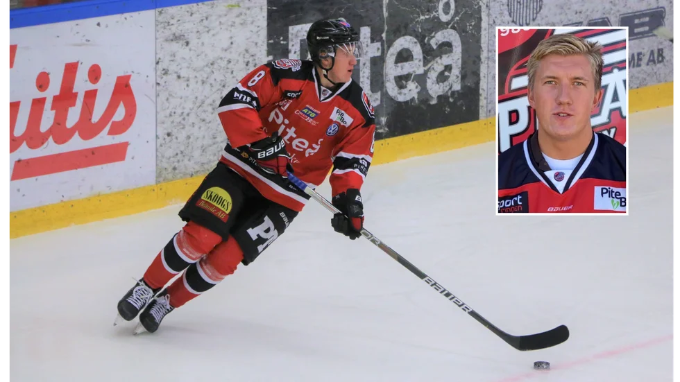 Backen Albin Thyni Johansson har skrivit på nytt kontrakt med Piteå Hockey.