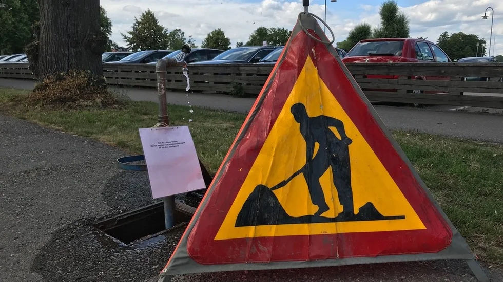 Här kan Strängnäsbor hämta färskt dricksvatten.