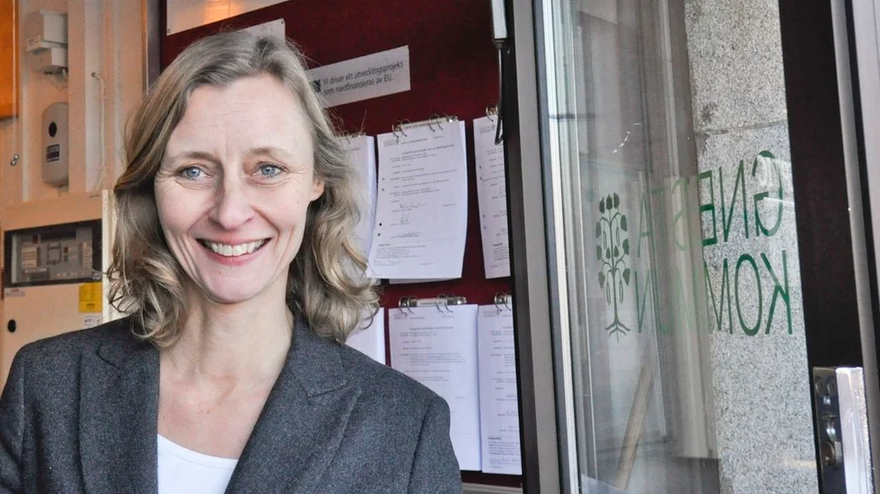 Anna Sandklef är nöjd över försöket med kommunala turistvärdar i Gnesta.