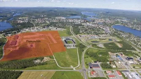 MILITÄRT UTGÅR. Gamla AF 1-fältet ska bli möjligt att bebygga med industri och kontor enligt förslag till detaljplan. Många serverhallar ryms ...