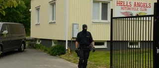 Massivt tillslag mot Hells Angels