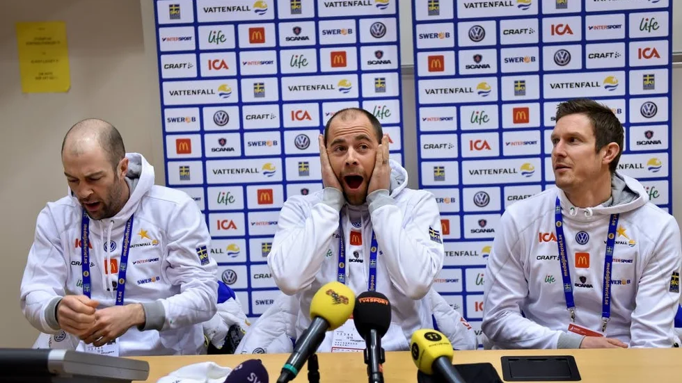 Mats Larsson, Rikard Grip och Johan Granath.