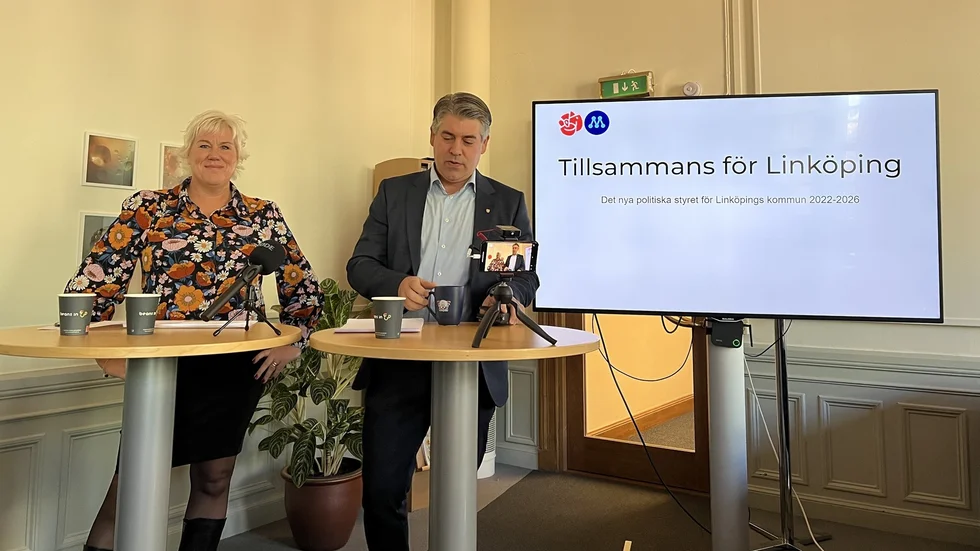 Kristina Edlund och Niklas Borg höll tidigare i veckan en pressträff där de presenterade sitt kommande samarbete. 