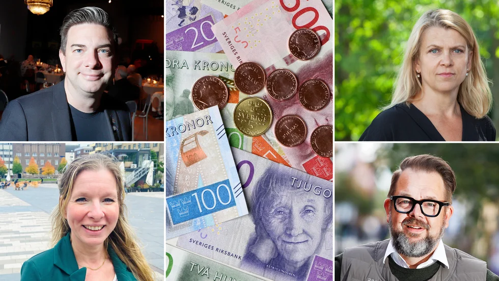 Jimmy Jansson (S), Marielle Lahti (MP), Majo Brostedt (S) och Jari Puustinen (M) är fyra av toppolitikerna i Eskilstuna. Vi redogör för hur mycket de och övriga ledande förtroendevalda i kommunen tjänar.