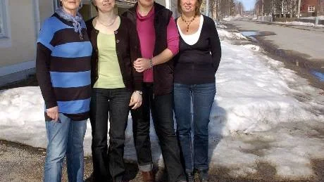 FRAMTIDENS ÄLDREBOENDE. Från vänster Birgitta Axelsson, Doris Hansson, Dusanka Catak och Margareta Olsson hoppas att kommunen vill pröva idén med äldreboende i intraprenadform.