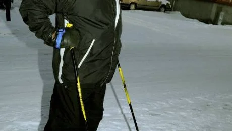 kändes. Bengt Johansson bor i Kiruna centrum. Han och många andra kände av sättningen i berget på lördagskvällen.  Foto: THORD NILSSON