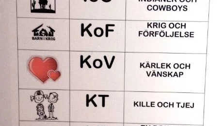 ENKLARE SYSTEM. Barn ska enklare kunna hitta böcker i biblioteket med hjälp av det system Maria Einarsson utarbetat.
