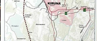 Här är Kirunas nya järnväg