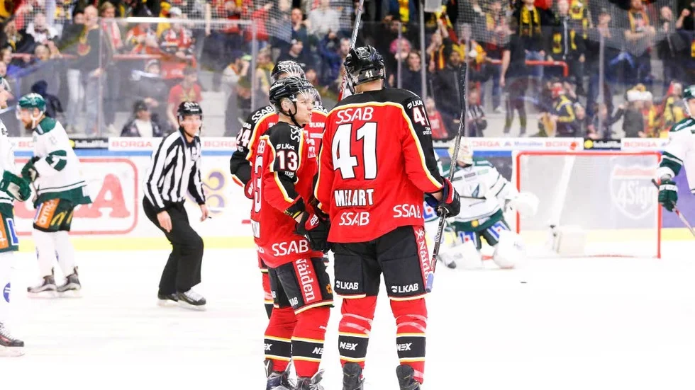 Målskytt. Melart blev enda målskytt mot Färjestad och hade dessutom bud på fler.