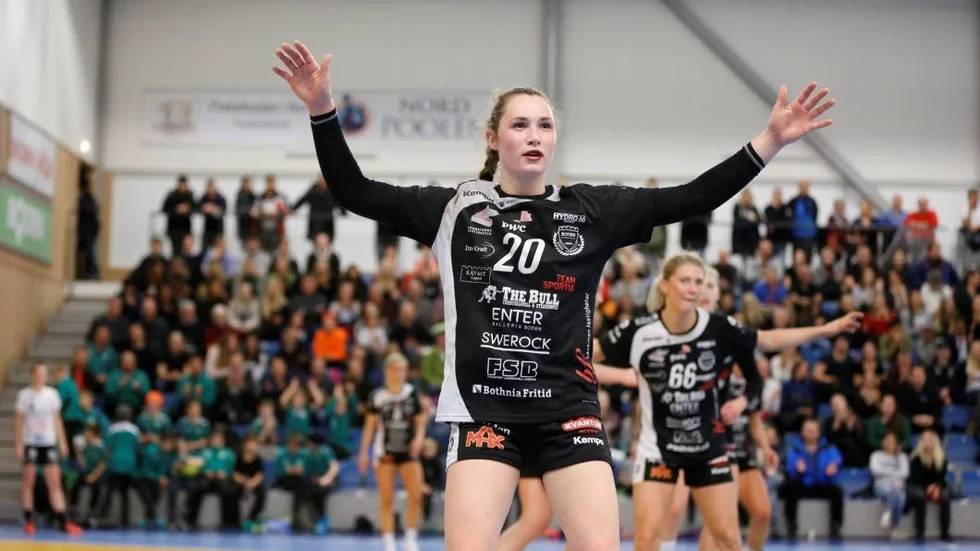Talangen. Moa Nilsson visade mot topplaget att det finns hopp för framtiden.