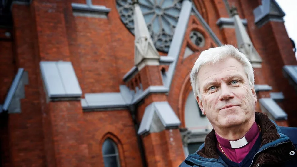 " Vi har tydligen sett på det här med större allvar", kommenterar biskopen Hans Stiglund