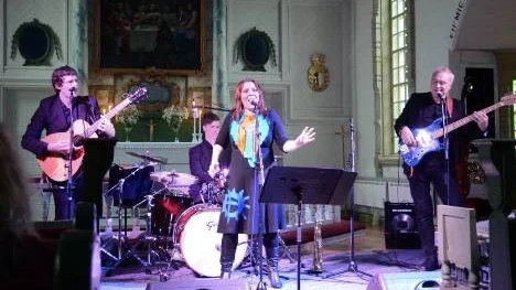 Anja Storelv band med Dag Lindberg, Erik Sjögren, Hans-Lennart Bruun och Anja själv gjorde stora avtryck med sin konsert.