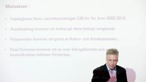 Piteå kommun och kommunchef Mats Berg, avvaktar ännu några dagar med att skicka räkningen till SSU Piteå. De inväntar kostnaden för den externa revisionen som väntas landa på 65 000 kronor. SSU Piteås återbetalning stannar då på knappt 400 000 kronor.