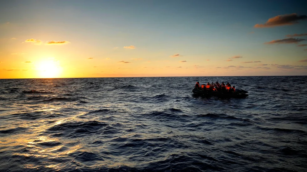 Hittills i år har 14|000 migranter med Libyen som avreseland omhändertagits på Medelhavet. Arkivbild.