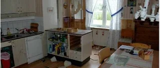 Stor skadegörelse vid villainbrott