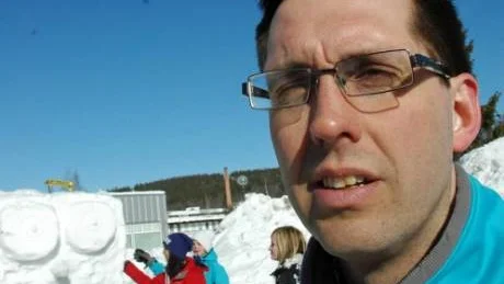 INGA UTBYGGNADSPLANER. Jonas Gustavsson, friskolerektor i Malmberget berättar att friskolan inte planerar någon utbyggnad trots populariteten bland föräldrar och elever.