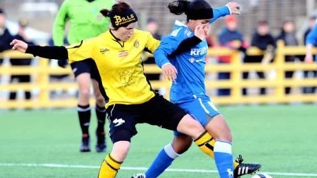 EN AV MÅNGA. Maria Niemelä är en av de drygt 15 spelare som blivit inbjudna till provträning med Piteå. Foto: Roland S Lundström