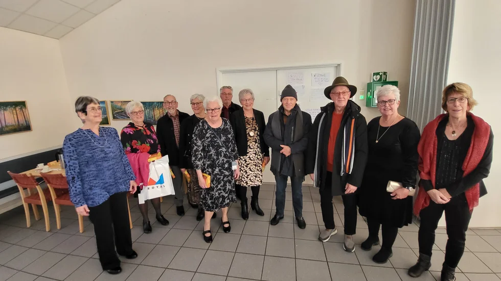 Från vänster Elisabeth Stenhammar, Christina Johansson, Lasse Persson, Viveca Karlsson, Svea Carlinger, Lars-Erik Karlsson, Tina Ohlin, Carl-Johan Dyverfeldt, Lasse Johansson, Siv Eriksson och Annika Franzén.