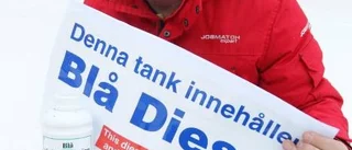 Blå färg ska stoppa dieseltjuvarna
