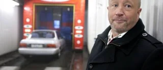 Skräckupplevelse i biltvätten