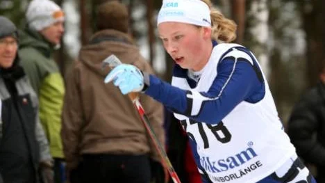 Mia Eriksson, Piteå, vann dubbelt i svenska cupen. (Arkivbild)