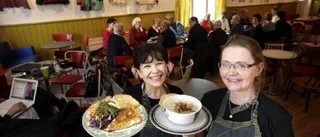 Vegetariska luncher är Ingelas och Cecilias nisch
