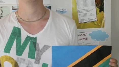 Jonas Brännström från Lillpite ska bo i Tanzania i tre månader.