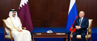 Qatars emir tackar Putin för VM-hjälp