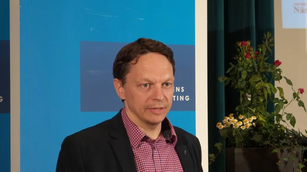 Mottagare. Stefan Stridman verksamhetschef för Kompetenscentrum rehabilitering tog emot stipendiet.