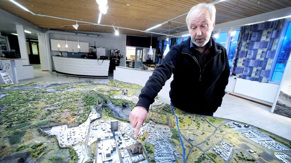 ANSVARIG. Karl Wikström är ansvarig från gruvbolaget LKAB:s sida i samhällsomvandlingen.