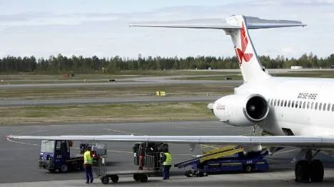 Under de sju senaste åren har antalet händelserapporter vid Kallax Airport mer än tredubblats. (Arkivbild)