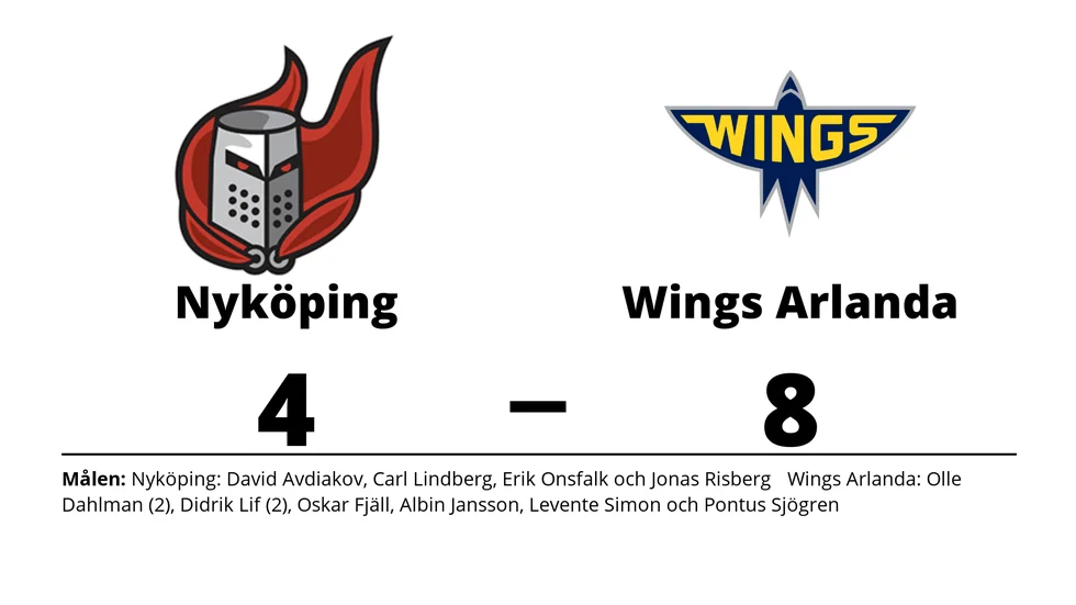 Nyköpings HF Ungdom förlorade mot Wings HC Arlanda