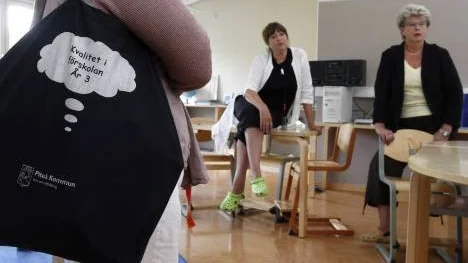 Karin Lidman, rektor för Backens rektorsområde och Zi Dannberg-Alm, rektor för Långskataskolans rektorsområde ser positivt på förändringarna inom skolan.