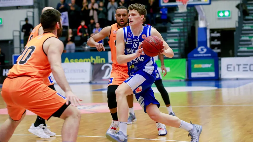 BC Luleås Anton Kobylak-Berglund.