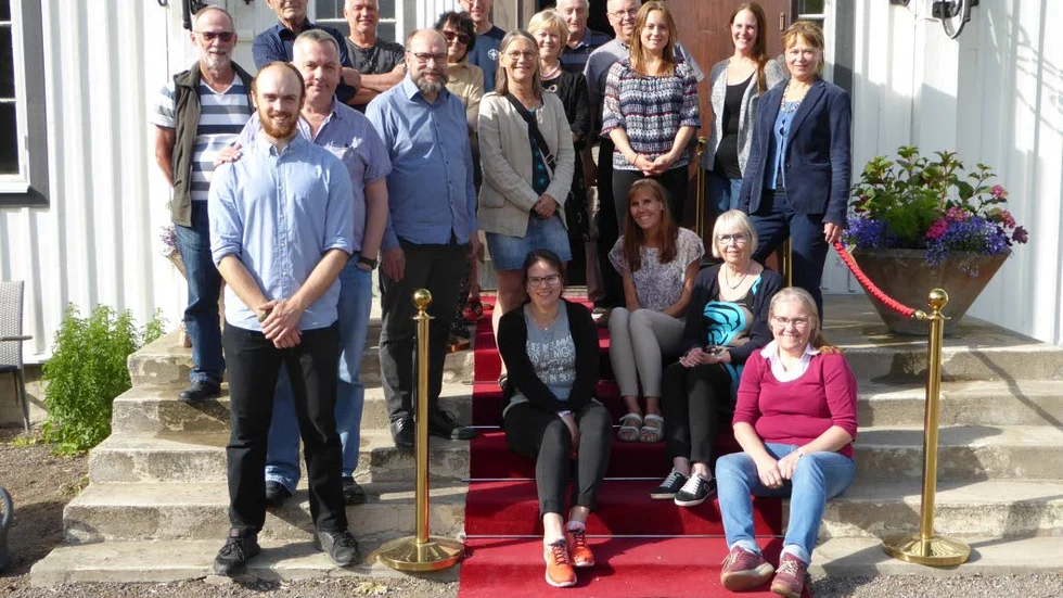 I Ekhamns salonger alla utställare juni 2016