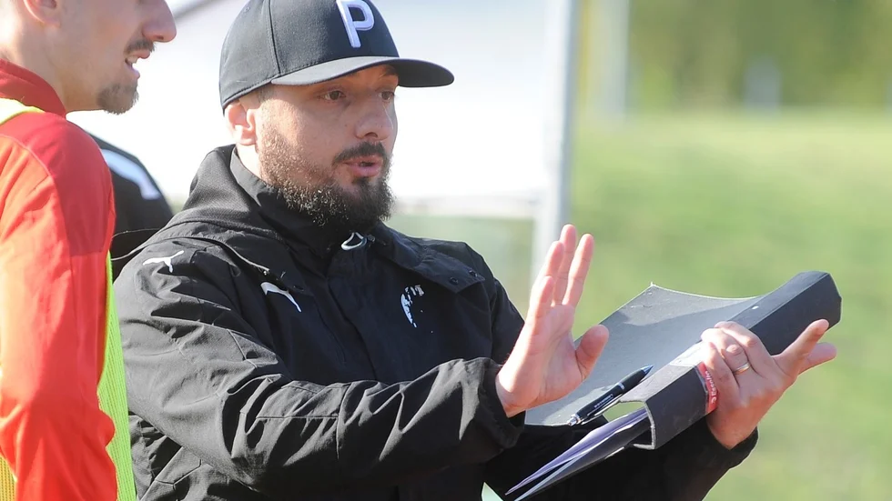 Edis Ahmetovic gjorde sin första match för TVSK sedan 2018 i lördags.