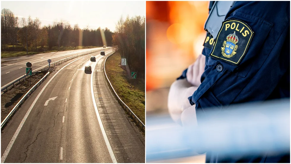 En tonåring från Norrköping misshandlades och rånades vid E4 på tisdagskvällen. Två unga män sitter anhållna, misstänkta för brott.
