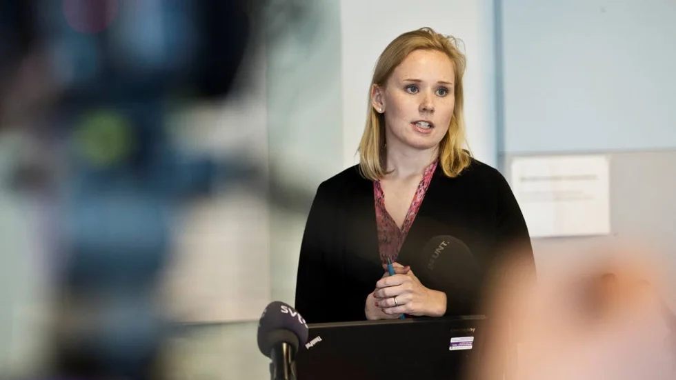 Caroline Andersson (S), ordförande i utbildningsnämnden i Uppsala kommun.