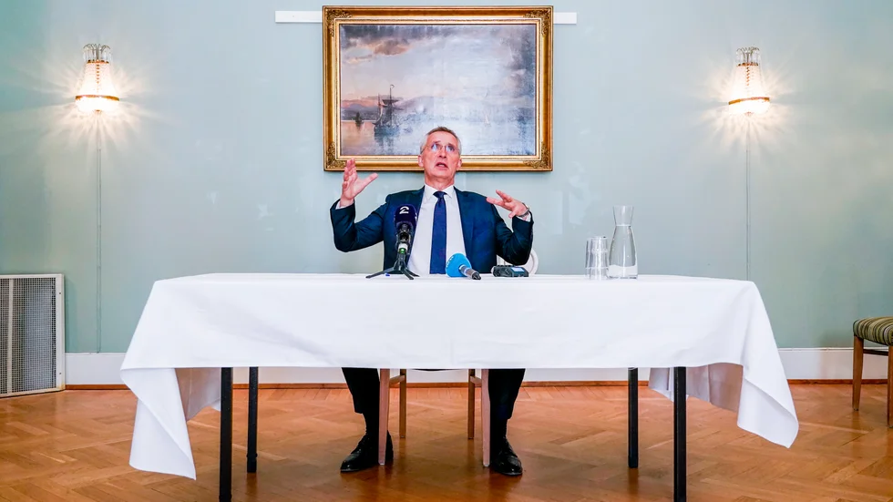Natos generalsekreterare Jens Stoltenberg håller i Natos informella utrikesministermöte på sin egen hemmaplan, i Oslo.