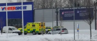 Smitningsolycka på parkering