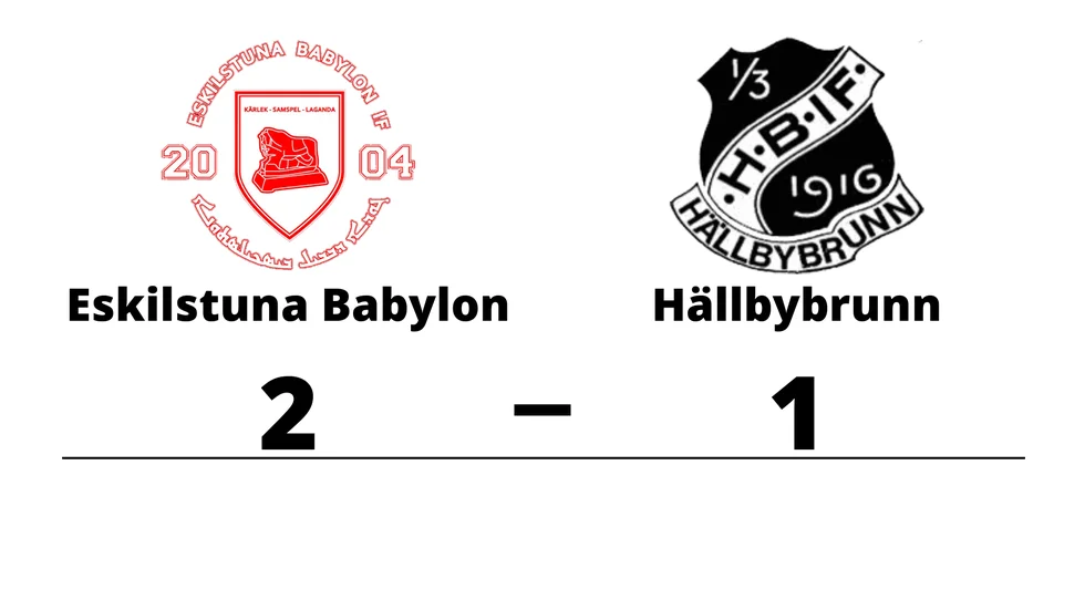 Eskilstuna Babylon IF vann mot Hällbybrunns IF