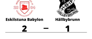 Eskilstuna Babylon vann hemma mot Hällbybrunn