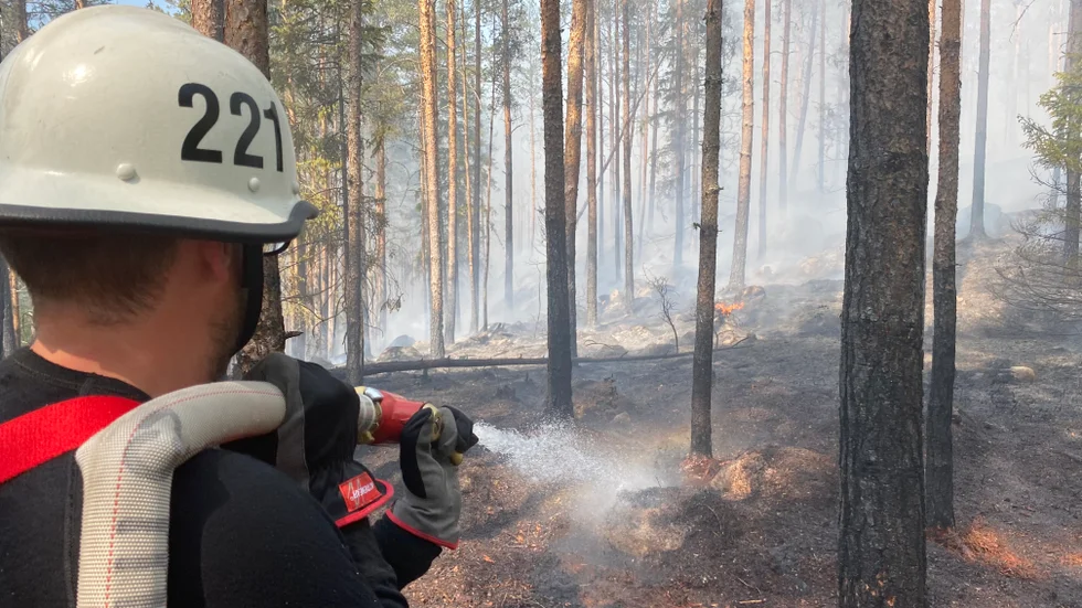 Räddningstjänst fick rycka ut till ett område utanför Törnsfall efter ett brandlarm. Bilden tagen vid en annan brand.