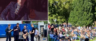 Timo Räisänen klar för konsert i stadsparken