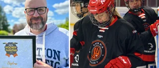 Han räddade kvar damhockeyn i Uppsala – prisas