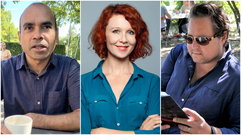 Uppsalaförfattarna Anisur Rahman, Ellinor Skagegård och Sebastian Johans hör till dem som får 100 000 kronor i arbetsstipendium av Sveriges Författarfond.