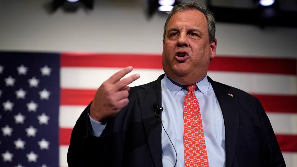 Den tidigare New Jersey-guvernören Chris Christie har gett sig in i presidentkampen.