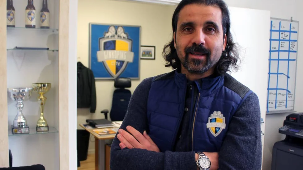 Melke Alan är manager och huvudtränare för Linköping City för fjärde året.